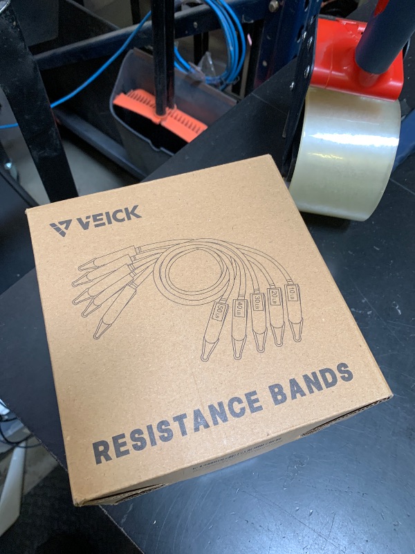 Photo 1 of VEICK Resistance Bands, Exercise Bands, Workout Bands, Resistance Bands for Working Out with Handles for Men and Women, Exercising Bands for Fitness Weights Work Out at Home