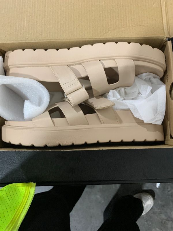 Photo 1 of Tan sandals size 7.5 