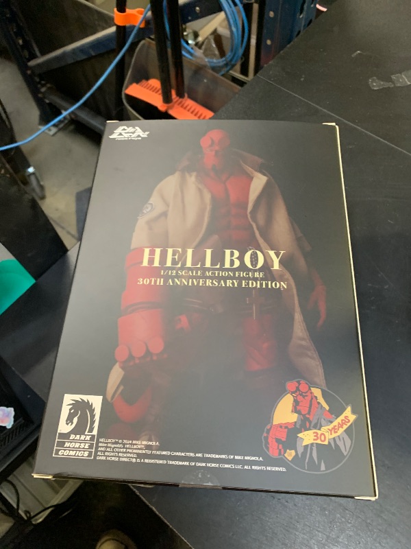 Photo 1 of 1000 Toys Hellboy 30th Anniversary 1:12 Scale Action Figure