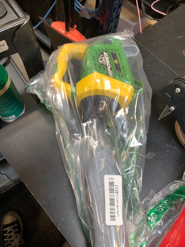 Photo 1 of Sunny Days Entertainment John Deere Leaf Blower Toy for Kids – Pretend Construction Tool with Lights and Sounds | Blows Real Air