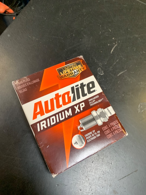 Photo 1 of Autolite Iridium XP Automotive Replacement Spark Plugs, XP5682 (4 Pack)