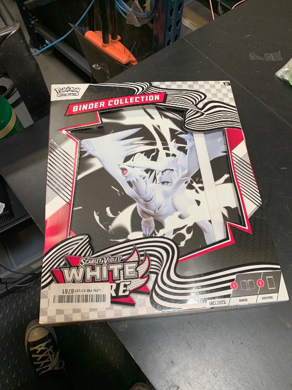 Photo 1 of Pokemon TCG Scarlet & Violet 10.5 White Flare Binder Box