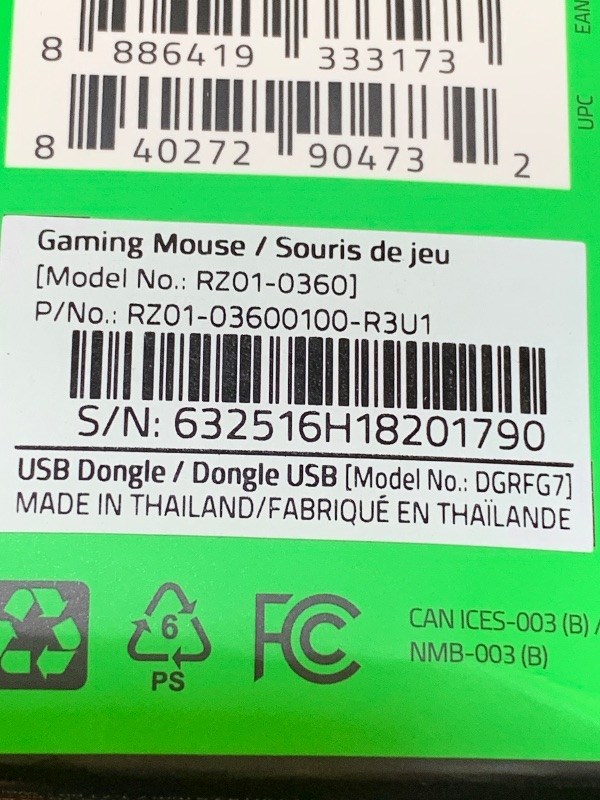 Photo 1 of Razer Naga V2 HyperSpeed Wireless MMO Gaming Mouse: 19 Programmable Buttons - HyperScroll Technology - Focus Pro 30K Optical Sensor - Mechanical Mouse Switches Gen-2 - Up to 400 Hr Battery Life