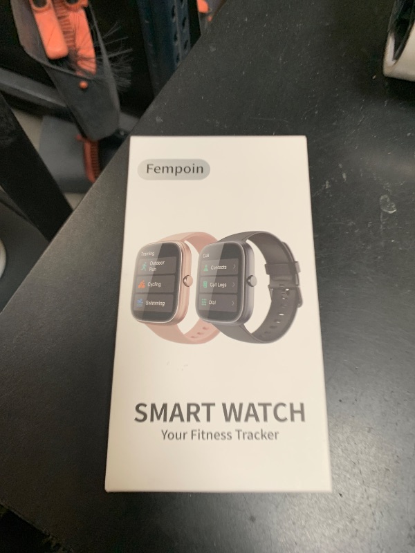 Photo 1 of Smart Watch, SmartWatch for Men Women HD Touch Screen Answer/Make Call, IP68 Waterproof 120+ Sport Activity Tracker, Fitness Tracker with Sleep Monitor/Pedometer Heart Rate SpO2 for Android iOS