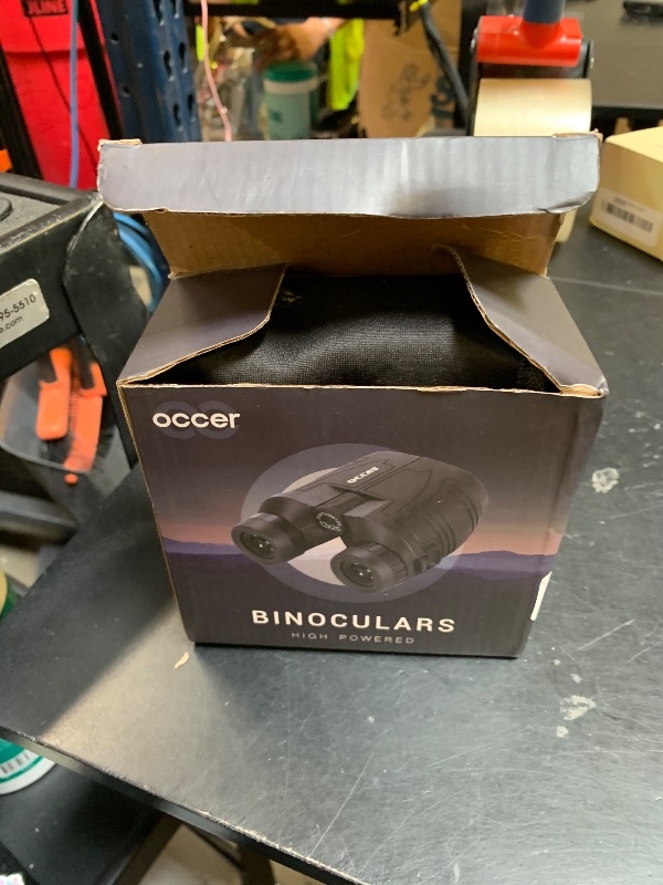 Photo 1 of Occer 12x25 Compact Binoculars for Adults and Kids, Large Eyepiece Waterproof Binocular with Low Light Vision,High Powered Easy Focus Binoculars for Bird Watching,Outdoor Hunting,Travel,Sightseeing
