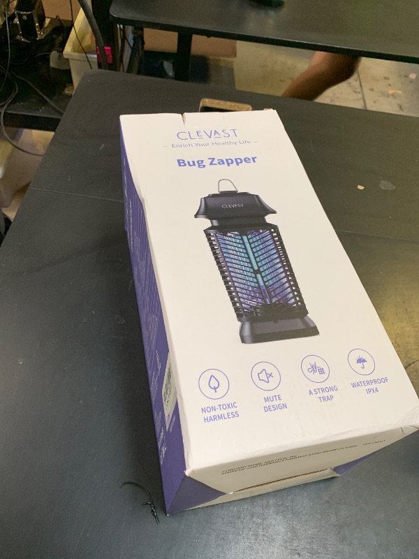 Photo 1 of CLEVAST Bug Zapper Outdoor - Electric Mosquito Zapper Indoor, Fly Traps with UV Light, Waterproof Flying Killer 4200V Insects Lamp for Patio, Yard, Garden, Porch
