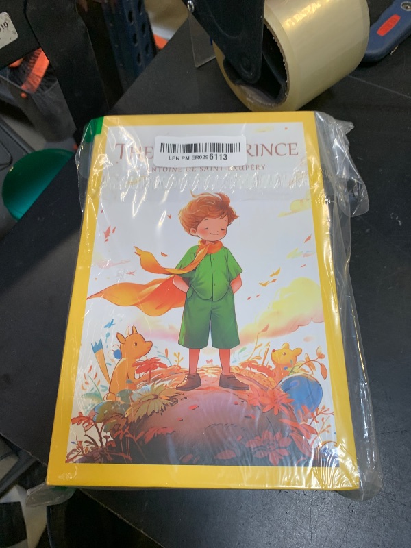 Photo 1 of Book Safe with Combination Lock, Hidden Safe (9.5 x 6.2 x 2.2 Inch) with Fireproof Bag, Secret Diversion Safe, Hollow Book Box Hidden Storage, Money Safe Box for Cash (Little Prince)
