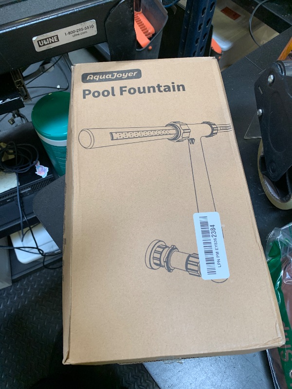 Photo 1 of Dual Spray Pool Fountain, 10-20°F Cooler Water for Above/In-Ground Pools, Dual Spray Waterfall Sprinkler Fountain, Adjustable Waterfall Cooling and Relaxation