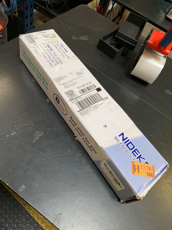 Photo 1 of 18 Inch F15T8/WW 15W Soft White Fluorescent Bulb Compatible with Philips Alto ECO GE Staco Light Fixture, T8 Fluorescent Bulb 15 Watt 3000K, 900 Lumens 6 Count