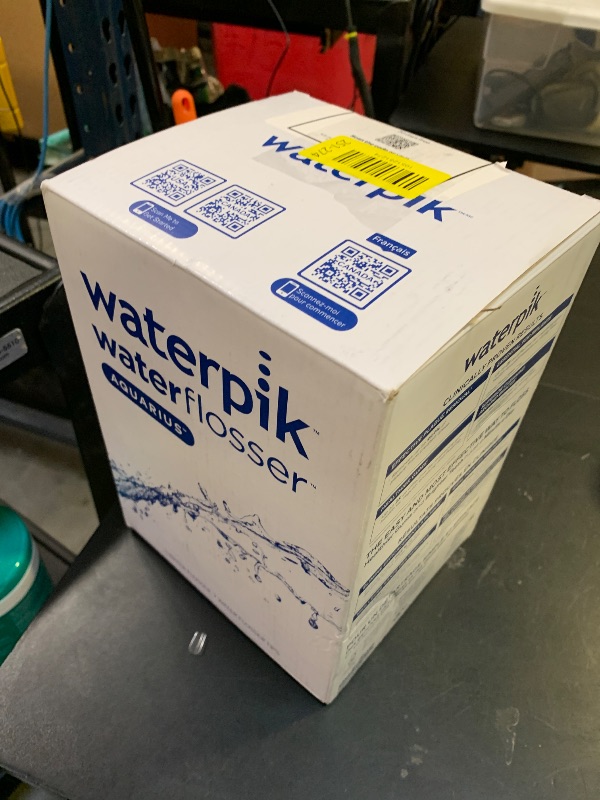 Photo 1 of Waterpik Aquarius Water Flosser For Teeth Cleaning, Gums, Braces, Dental Care, Electric Power With 10 Settings, 7 Tips For Multiple Users And Needs, ADA Accepted, Gray WP-667, Packaging May Vary