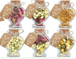 Photo 1 of 10pcs Rustic Wedding Favor for Guest with 2. 9'' Glass Tea Jar 