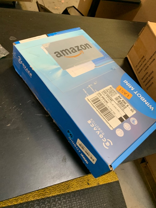 Photo 1 of ECOVACS WINBOT Mini Window Cleaning Robot - Compact Design, Dual Nozzles with Ultrasonic Spray, 9-Stage Protection System, Intelligent Path Planning, 3 Cleaning Modes, Anti-Slipping System