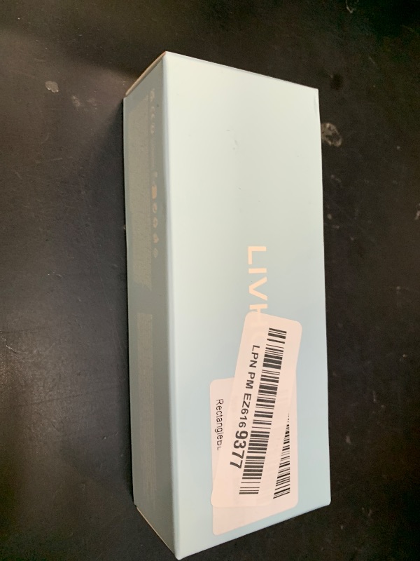 Photo 1 of livho Oversized up to 99% Blue Light Blocking Glasses for Woman - Rectangle Fashion Glasses for Computer, Chic Preppy Frame - Anti Eyestrain