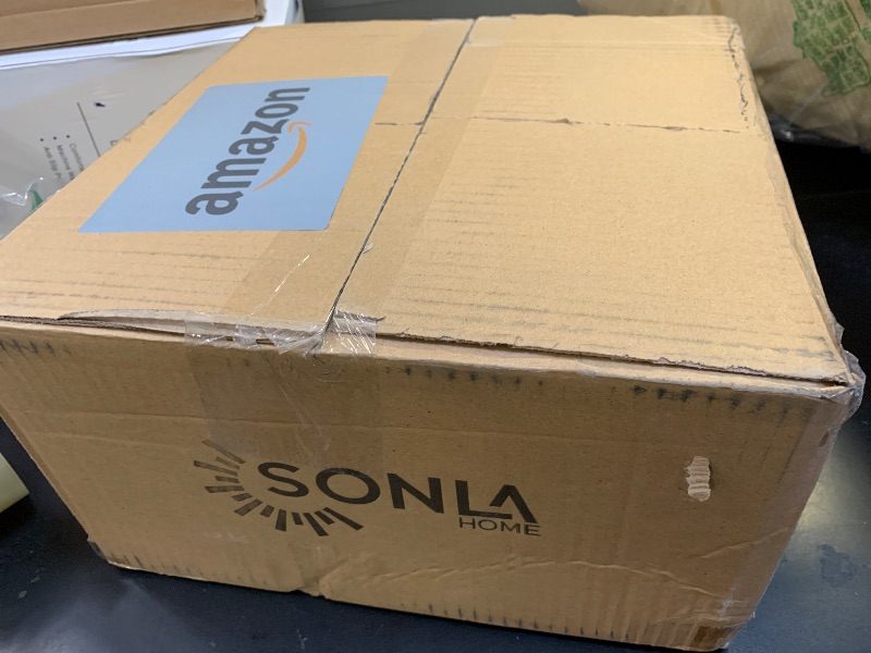Photo 1 of SONLA Flush Mount Ceiling Light-Hallway Ceiling Light Fixtures 12" Flushmount Light Fixtures - 4-Lights Close to Ceiling Lights - Crystal - E12 Socket, C1879-S