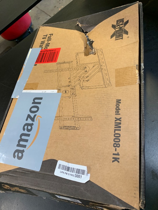 Photo 1 of USX Mount Full Motion TV Wall Mount for Most 42-86 inch Flat Screen/LED/4K, TV Mount Bracket Dual Swivel Articulating Tilt 6 Arms, Max 16" Wood Studs, VESA 600x400mm, Holds up to 132lbs