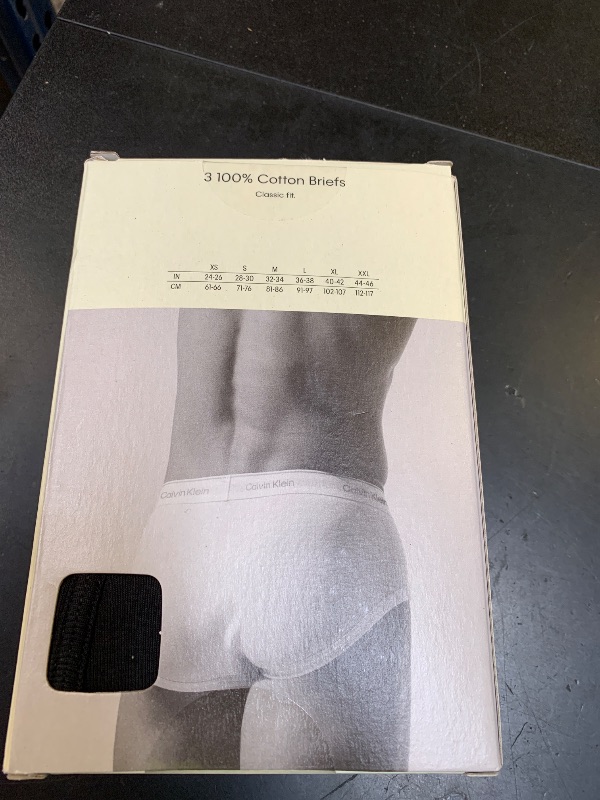 Photo 1 of Calvin Klein Men's Cotton Classics 3-Pack Brief