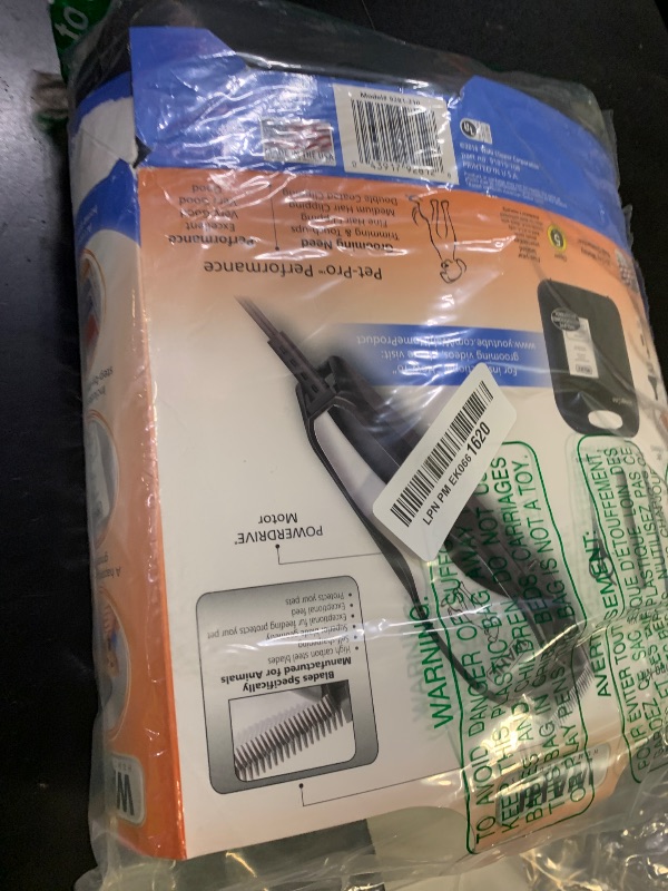 Photo 1 of Wahl USA Clipper Pet-Pro Dog Grooming Kit - Electric Corded Dog Clipper for Dogs & Cats with Fine & Medium Coats - Model 9281-210