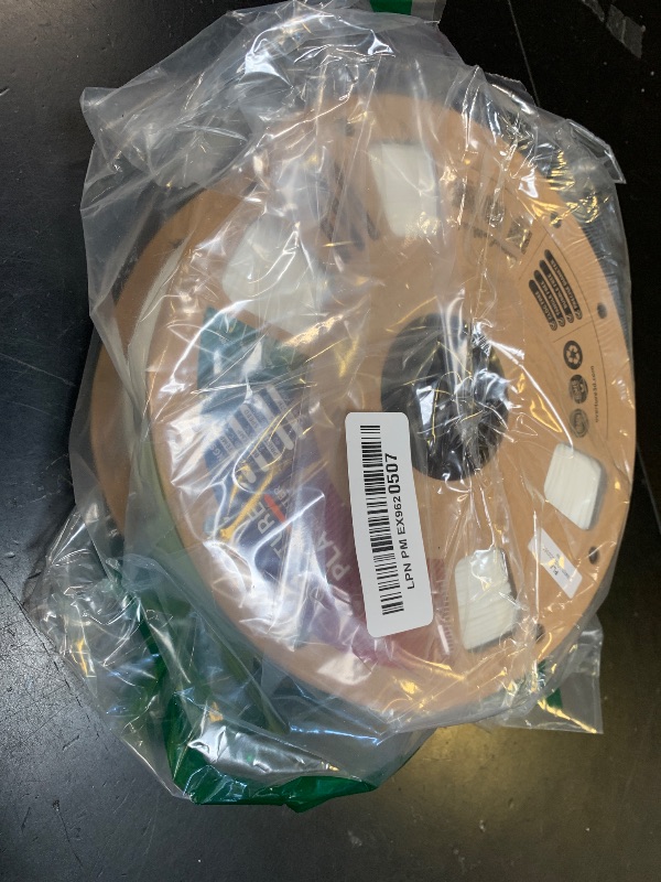 Photo 1 of OVERTURE PLA Filament 1.75mm PLA 3D Printer Filament, 1kg Cardboard Spool (2.2lbs), Dimensional Accuracy +/- 0.02mm, Fit Most FDM Printer (White 1-Pack)