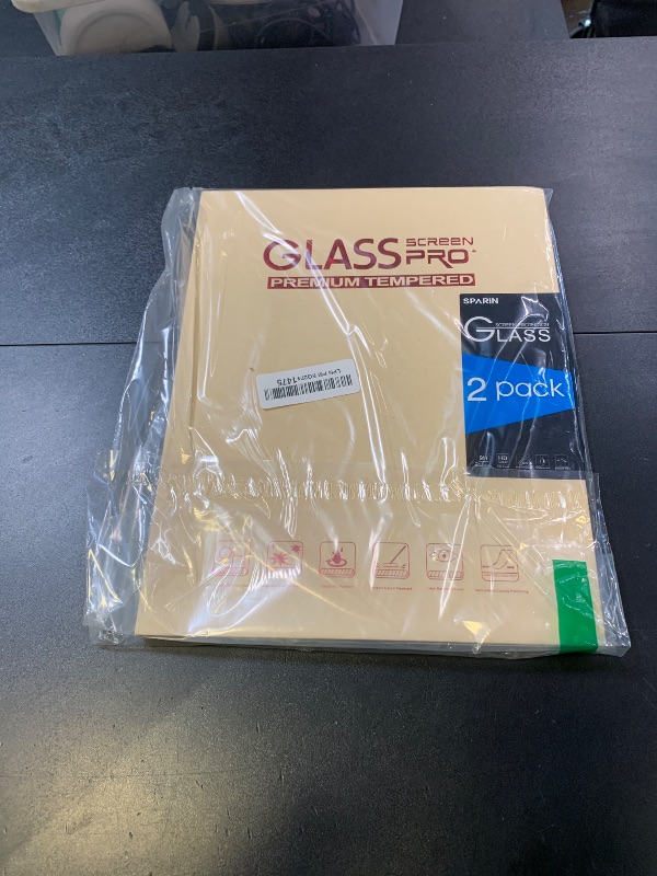 Photo 1 of SPARIN Screen Protector for iPad Air 13 Inch M3 2025 & M2 2024 (7th/6th Generation) & iPad Pro 13 Inch M4 7th Gen, Case Friendly/2 Pack Tempered Glass, Support Apple Pencil