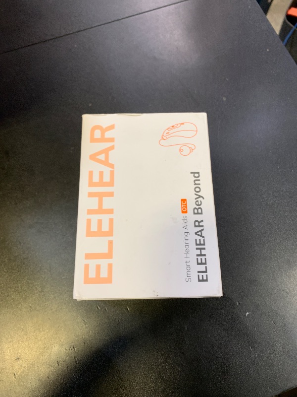 Photo 1 of ELEHEAR-Beyond Hearing Aids, Rechargeable Bluetooth OTC Hearing Aids for Seniors with AI Noise Cancellation, Superior Sound Quality Smart, Bluetooth Enabled & App Control, Champagne Gold