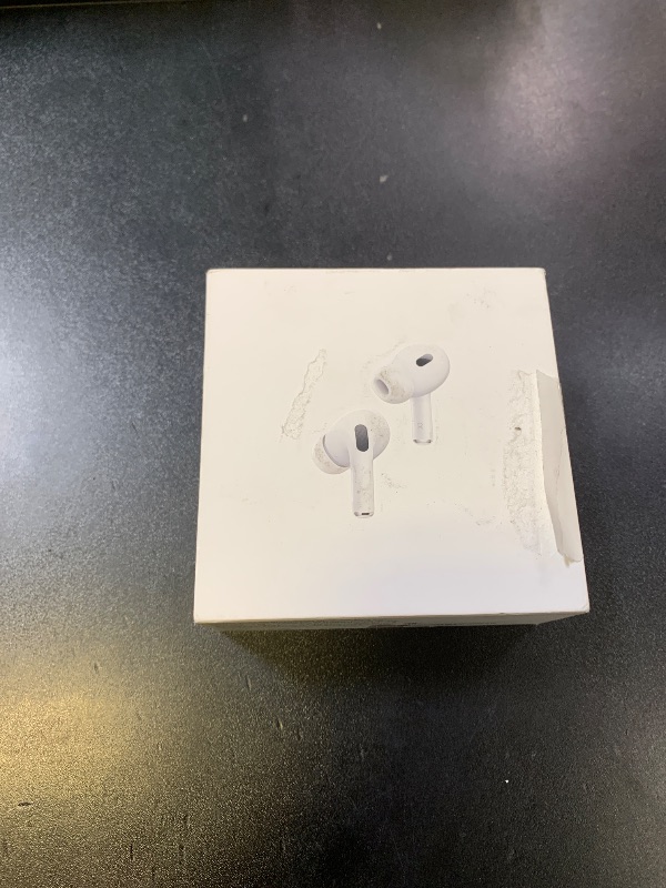 Photo 1 of Apple AirPods Pro 2 Wireless Earbuds, Active Noise Cancellation, Hearing Aid Feature, Bluetooth Headphones, Transparency, Personalized Spatial Audio, High-Fidelity Sound, H2 Chip, USB-C Charging