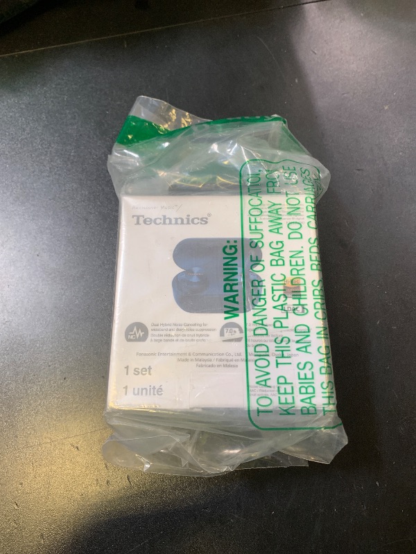 Photo 1 of Technics EAH-AZ80-A Premium Hi-Fi True Wireless Bluetooth Earbuds with Advanced Noise Cancelling - Midnight Blue