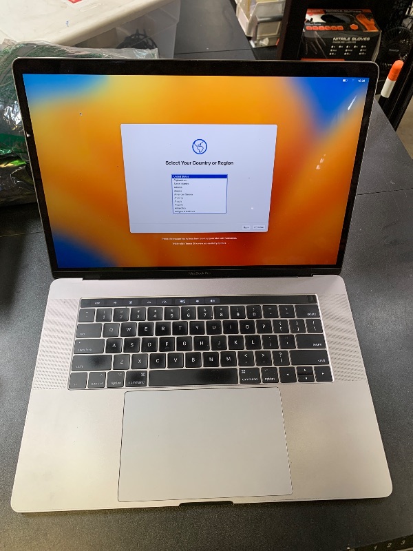 Photo 1 of Apple 2017 MacBook Pro with 3.1GHz Intel Core i7, 15-inch, 16GB RAM, 1TB Storage - Space Gray (Renewed)