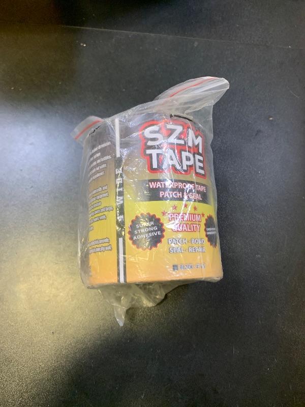 Photo 1 of SZM waterproof tape patch and seal Black 