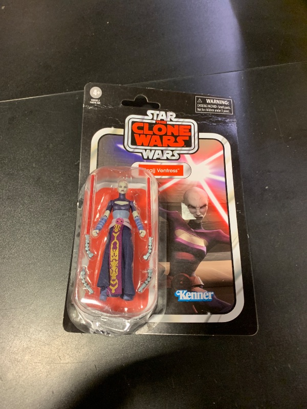 Photo 1 of STAR WARS The Vintage Collection Asajj Ventress, The Clone Wars 3.75 Inch Premium Collectible Action Figure