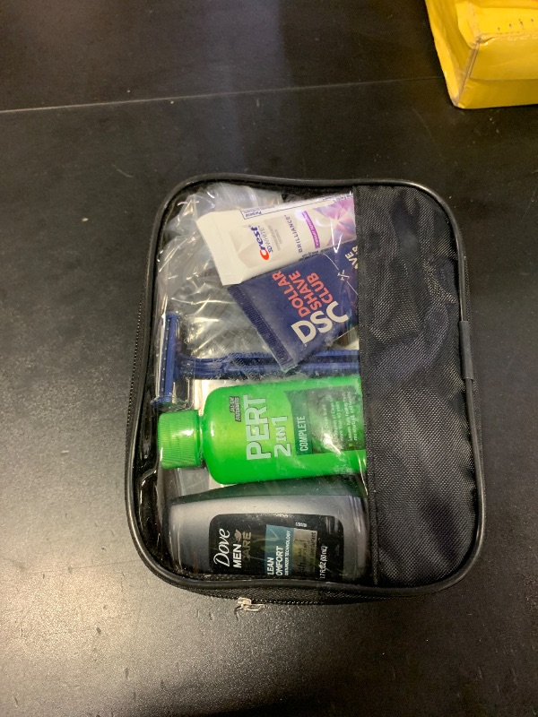 Photo 1 of Convenience Kits International Men’s Super Deluxe, 16-Piece Kit with Travel Size TSA Compliant Essentials in Reusable Zippered Toiletry Bag
