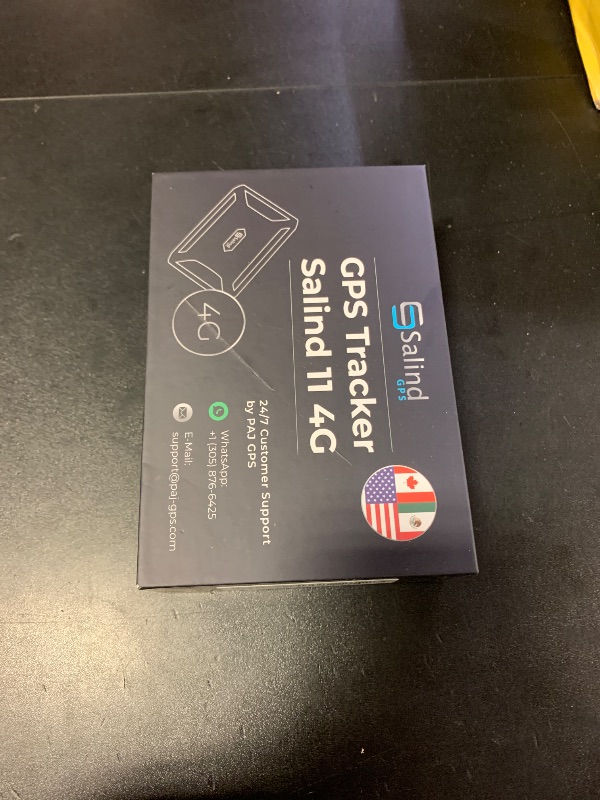 Photo 1 of SALIND 11 4G GPS Tracker - Real-Time Tracker for Vehicles, Cars, Fleets, LTE Device w/Magnetic, US & Worldwide SIM Card Included, iOS/Android Compatible, Up to 70 Days Battery - Subscription Required