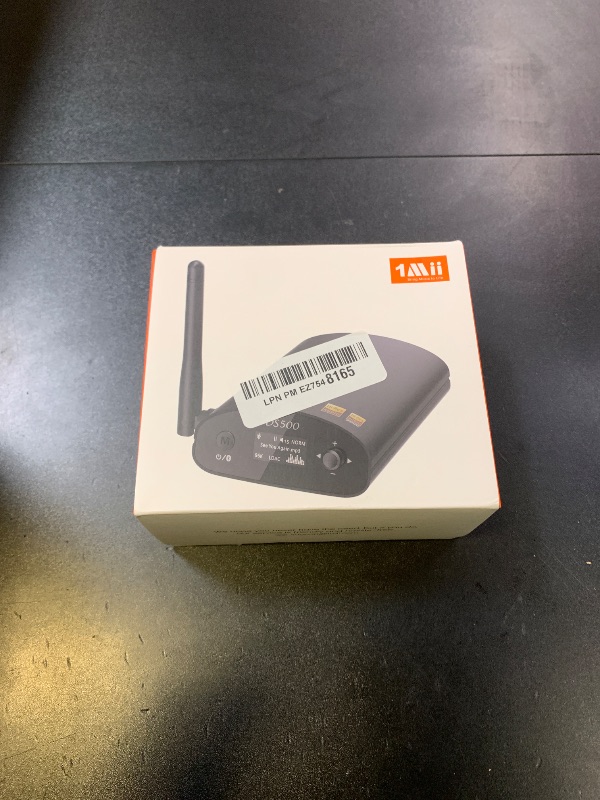 Photo 1 of 1Mii DS500 LDAC Bluetooth Hifi Receiver, Long Range Bluetooth 5.1 Audio Adapter w/Audiophile DAC, aptX HD & Low Latency, OLED Display & Optical Coaxial RCA Output for Home Stereo/AV Receiver/Amplifier