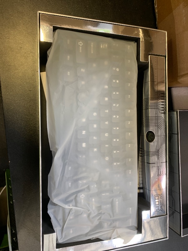 Photo 1 of Chilkey Slice75 HE Gaming Keyboard: 75% Percent Hall Effect Magnetic Aluminum Keyboard with WS Flux HE Clacky Switch, Rapid Trigger, 8K Polling, Per-Key RGB Custom Key Board for Game Office(Gray)