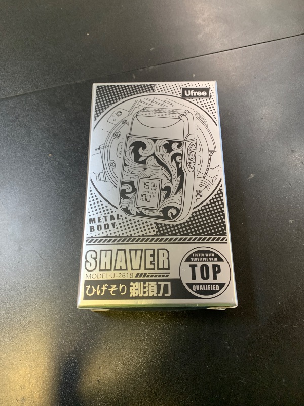 Photo 1 of Ufree Close Shave Electric Foil Shavers for Men, 3-Speed Electric Razor, Bald Head Shavers, Face Shaving Beard Trimmer with LCD Display, Gifts for Men