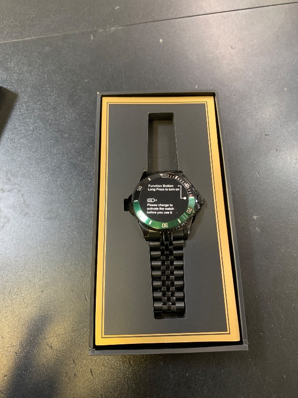 Photo 1 of 2025 DA GPT Smart Watch for Men with Bluetooth Call, Heart Rate, Blood Pressure, SpO2, Sleep Monitor, 107 Sports Modes, Waterproof Round Watch, 1.19-inch AMOLED Display, Compatible Android and iOS