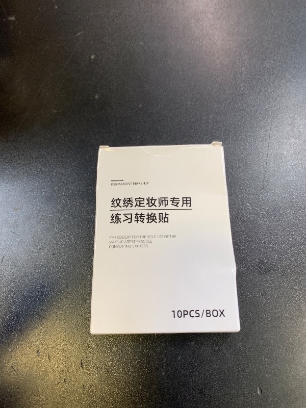 Photo 1 of 20PCS Light Skin Color Transfer Eyebrow Skin Sticker, Practice Makeup Eyebrow Stencil Stickers for Beauty Salon, Disposable for Sanitation and Security