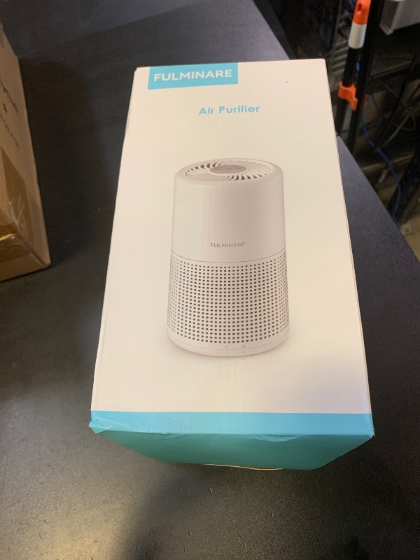 Photo 1 of Air Purifiers for Bedroom, FULMINARE H13 True HEPA Air Filter, Quiet Air Cleaner With Night Light,Portable Small Air Purifier for Home, Office, Living Room