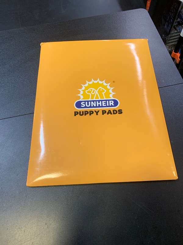 Photo 1 of Sunheir Washable Pee Pads for Dogs - 2-Pack Thick Heavy Absorbency Reusable Pee Pads Prevent Leakage Non-Slip, Waterproof Pet Training Pads for Puppy Playpen, Crate, Whelping Box, Potty Training, Grey