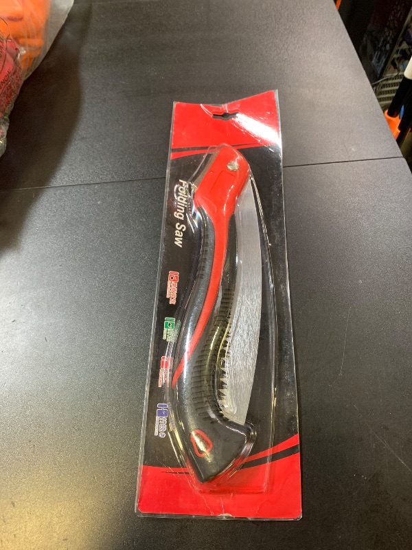 Photo 1 of WEIMELTOY 10 Inch Heavy Duty Pruning Saw, Folding Hand Saw with SK5 Curved Blade, Triple-cut Razor Teeth Used for Trees Wood Cutting Camping Gardening Work, Hiking, Landscaping, Tree Trimming