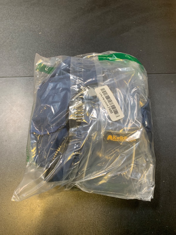 Photo 1 of KwikSafety - Charlotte, NC - PURE BLUE SHERIFF Safety Vest [Multi-Use Pockets] Heavy Duty Hi Vis Reflective Construction Work PPE Gear Surveyor Men/Pure Blue Large