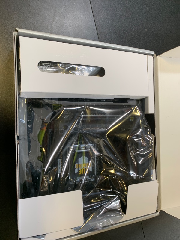 Photo 1 of ASUS TUF GAMING B650-PLUS WIFI AMD B650 AM5 Ryzen™ Desktop 9000 8000 and 7000 ATX motherboard, 14 power stages, PCIe® 5.0 M.2 , DDR5 memory, WiFi 6 and 2.5 Gb Ethernet, USB4® support Aura Sync