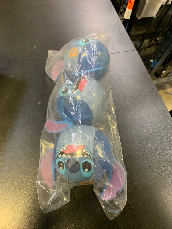 Photo 1 of Disney Stitch Squish-a-Stitch Collectible Figures 3-Pack, 2-inch Mystery Glitter Figurines, Squishy Fidget Toys, Blind Box, Kids Toys for Ages 3 Up by Just Play