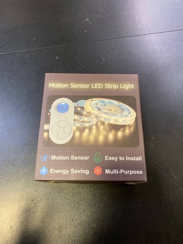 Photo 1 of Dual Motion Sensor Light Indoor - Plug-in Motion Activated LED Stair Step with Double Sensors, Dimmer and Timer for Stairway, Bedroom, Corridor (Cold White 6000K 16.4FT Light Strip)