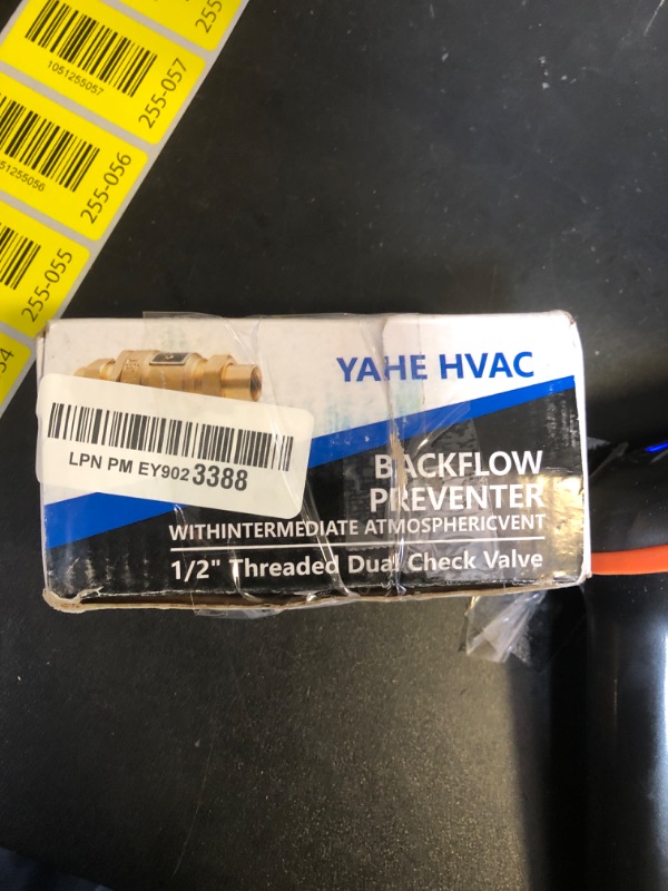 Photo 1 of 1/2" 9D-M3 Backflow Preventer Brass Dual Check Valve with Intermediate Atmospheric Vent,1/2 Inch,Female Union Inlet and Outlet,190T012,Replacement for Watts