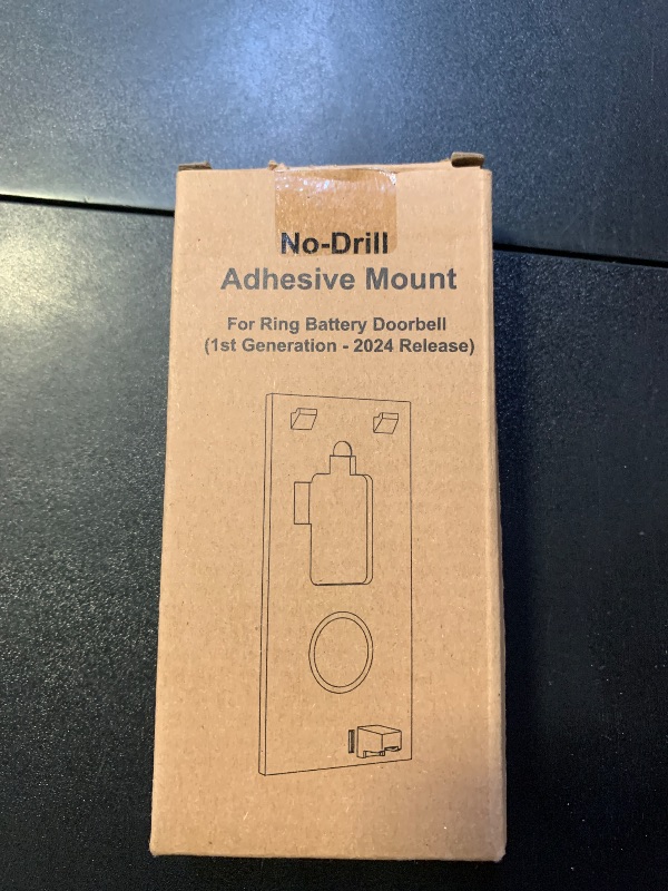 Photo 1 of LOCKA Adhesive Video Doorbell Mount for Ring Battery Doorbell (2024 Release), No Drilling Camera Door Mounting Holder Bracket Accessories for Apartments Office Houses