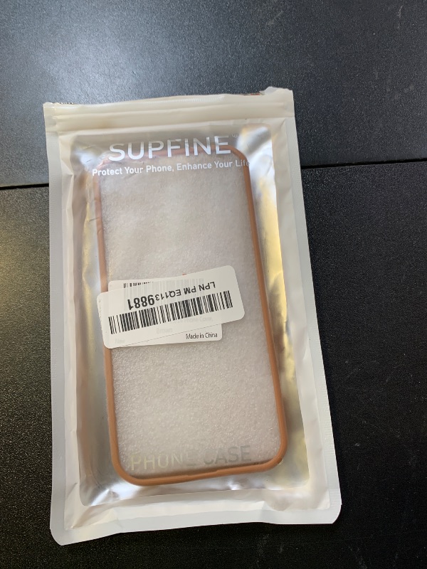 Photo 1 of SUPFINE Magnetic for iPhone 14 Case & iPhone 13 Case (Compatible with MagSafe)(Military Grade Drop Protection) Slim Translucent Matte Shockproof Phone Cover,Brown