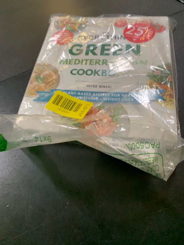 Photo 1 of The Everything Green Mediterranean Cookbook: 200 Plant-Based Recipes for Healthy?and Satisfying?Weight Loss (Everything® Series) Paperback – November 23, 2021
