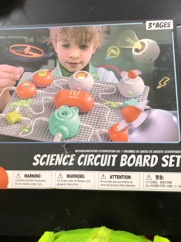 Photo 1 of Science Kits for Kids - STEM Kits for Kids, Electronics Exploration Kit, 140+ Projects, 10+ Circuit Parts, STEM Educational Toy Gifts for Kid Boys Girls Ages 3 4 5 6 7 8 9 10 11 12
