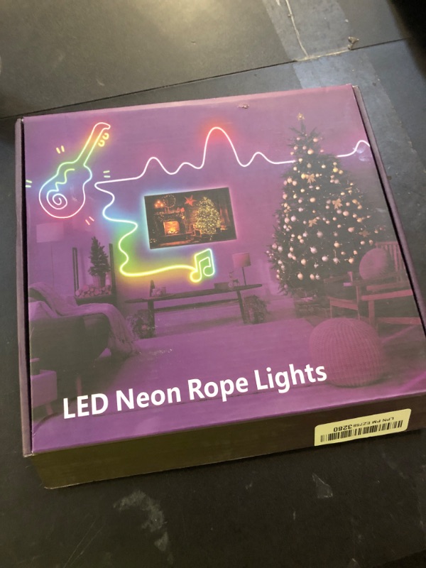 Photo 1 of AILBTON 50FT Led Neon Rope Lights Control with App/Remote,Flexible Led Rope Light,Multiple Modes,IP65 Outdoor RGB Lights Waterproof,Music Sync Gaming Led Neon Strip Light for Bedroom Decor (50FT)