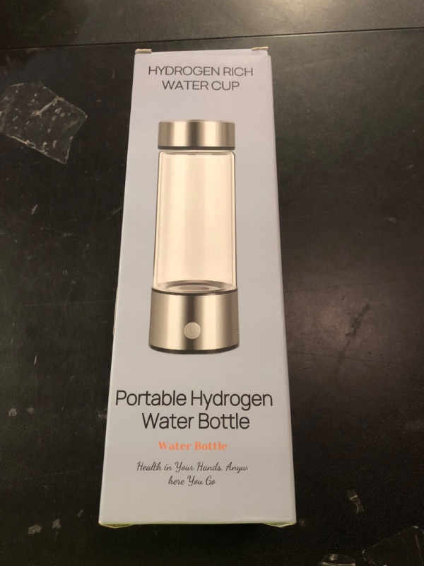 Photo 1 of Upgraded 4000 PPB Hydrogen Water Bottle Rechargeable Portable Hydrogen Water Machine Generator, Ionizer for Home, Office, Travel with Charger